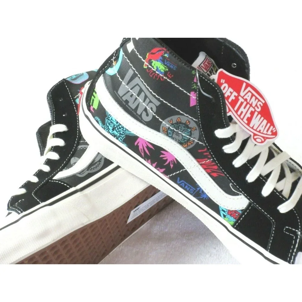 COPY - Vans Mens Sk8-Hi 138 Decon V66 Logo Canvas Classic Skate shoes Size 9.5 … - Picture 4 of 6